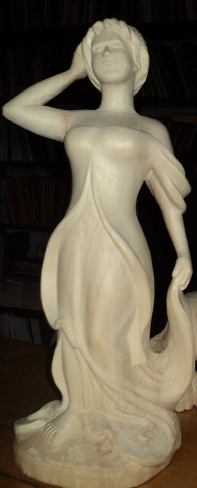 «Мавка». 2010. Дерево, різьблення